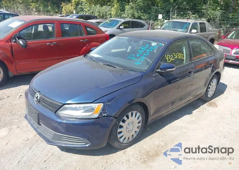 2012 Volkswagen Jetta 2.5L Se from USA, damaged, VIN 3VWDX7AJ2CM064343